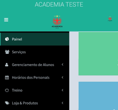 Gerenciamento de Academias