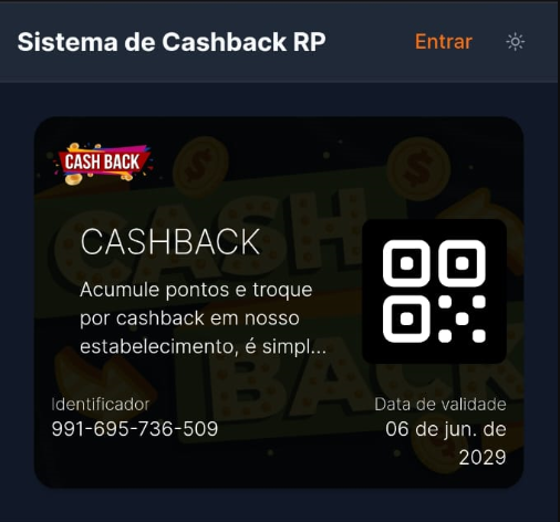 Sistema de Cashback